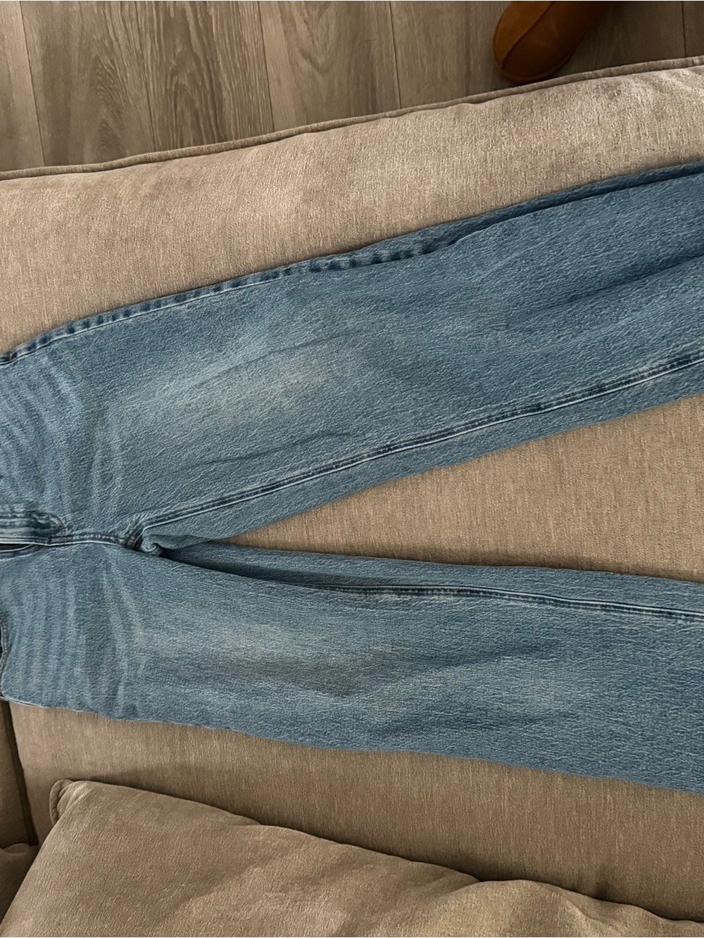 Pacific Sunwear Light Blue Wide leg  Leg Jeans